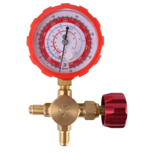 Single Valve Pressure Manifold Gauge For 9 Types Of Refrigerant Gas